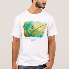 Fisher mannen shirt cartoon