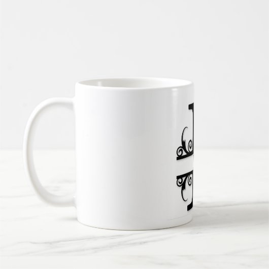Fisher Monogram Koffiemok (Links)