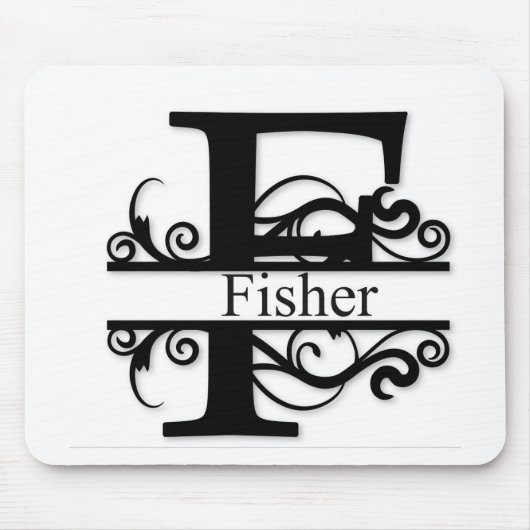 Fisher Monogram Muismat (Voorkant)