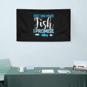 Fisher nog maar één vis spandoek (Beurs)