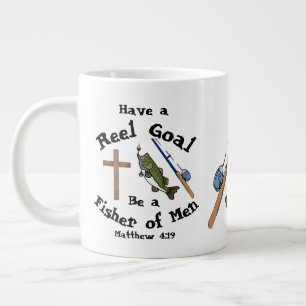 Fisher of Mannen Grote Koffiekop