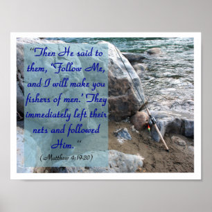 Fisher of Mannen (Mat 4:19-20) Poster