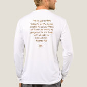 Fisher of MenBella+Canvas Shirt met lange mouwen (Achterkant)