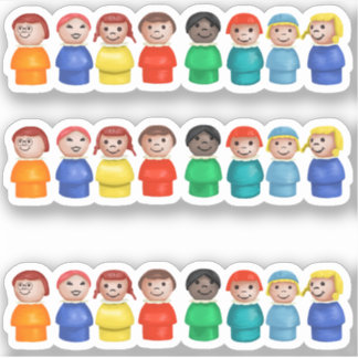 Fisher Price Kleine meisjes Sticker