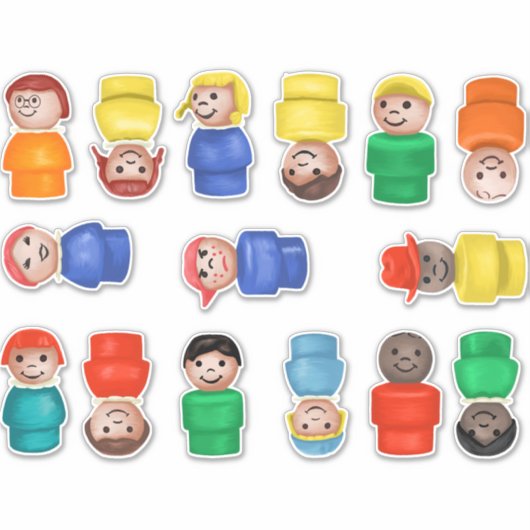 Fisher Price Little Kinder Sticker (Voorkant)