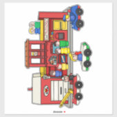 Fisher Price Little People Main Street Sticker (Vel)