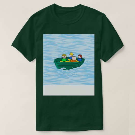 Fisher Prijs Kleine Mensen Kano Plezier T-shirt (Design voorkant)