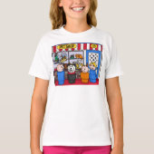 Fisher Prijs Kleine Mensen Pet Shop Jongen T-shirt (Voorkant)