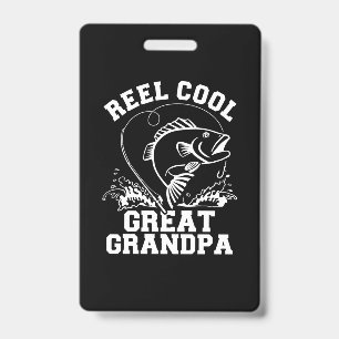 Fisher Super Coole Oudopeergrootvader Badge