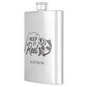 Fisher Vaderdag, maatkolf voor aangepaste naam beh Flacon (Links)