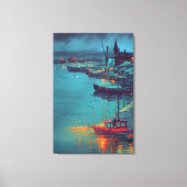Fisher Village Canvas Print (Voorkant)
