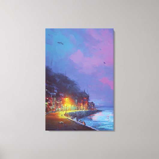 Fisher Village Canvas Print (Voorkant)