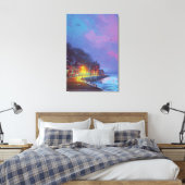 Fisher Village Canvas Print (Insitu (Slaapkamer))