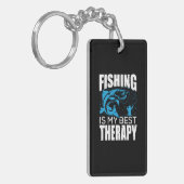 Fisher Vist mijn beste therapie Sleutelhanger (Voorkant Links)