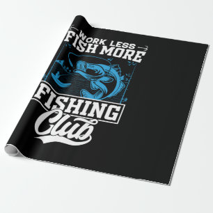 Fisher werkt minder vis meer cadeaupapier