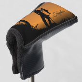 Fisher Woman at Dusk Personal Golfheadcover (3/4 voorkant)