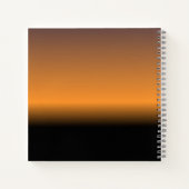 Fisher Woman at Dusk Personal Notitieboek (Achterkant)