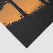 Fisher Woman in Dusk Tissuepapier (Detail)