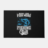 Fisher Work Less Fish More Deurmat (Voorkant)