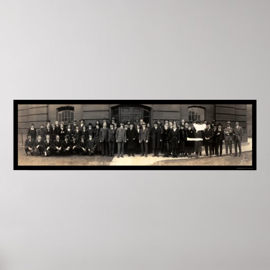 Fisheries Bureau Washington DC Foto 1919 Poster (Voorkant)