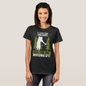 Fisherman Airboat Bowfishing Spots Funny Bowfisher T-shirt (Voorkant volledig)