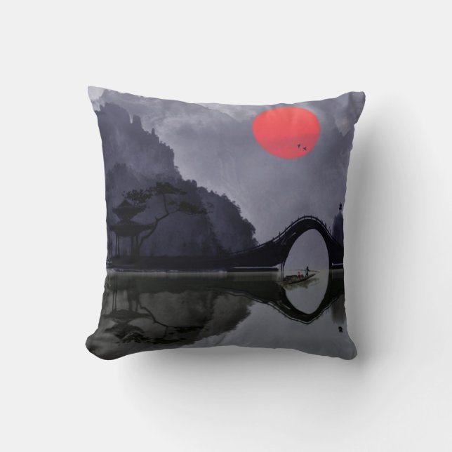 Fisherman American MoJo Pillow Kussen (Voorkant)