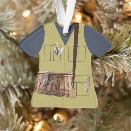 Fisherman Angler Persoonlijk Ornament