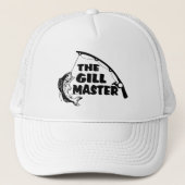 Fisherman As The Gill Master Trucker Hat Pet (Voorkant)