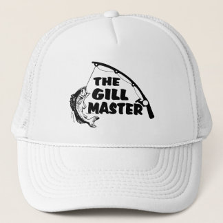 Fisherman As The Gill Master Trucker Hat Trucker Pet