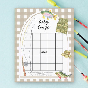 Fisherman Baby shower bingo spel
