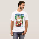 Fisherman Cat-T-shirt T-shirt (Voorkant volledig)