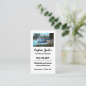 Fisherman Charter Company Visitekaartje (Staand voorkant)