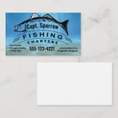 Fisherman Charter Company Visitekaartje (Voorkant / Achterkant)