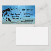 Fisherman Charter Company Visitekaartje (Voorkant / Achterkant)