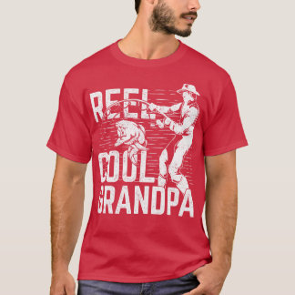Fisherman Cool Grandpa Fisher Angle Fish Funny Fis T-shirt