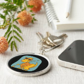 Fisherman Dinosaur Sleutelhanger (Zijkant)