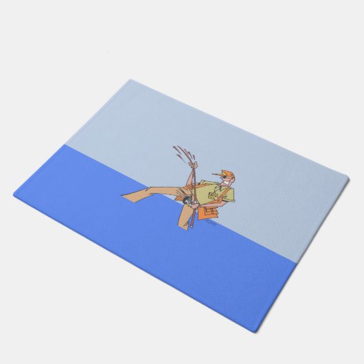 Fisherman doormat deurmat (Schuin)