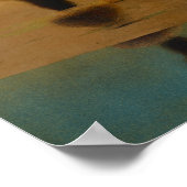 Fisherman en The Genie, van de Arabische Nacht Poster (Hoek)