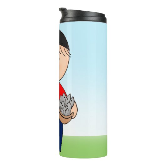 Fisherman Ferdi Thermosbeker (Geroteerd rechts)