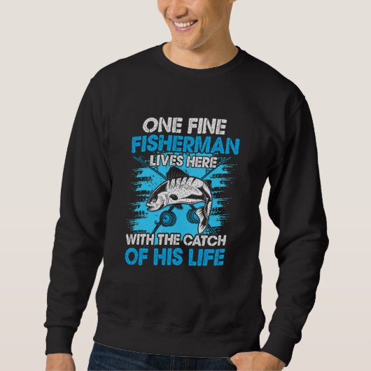 Fisherman Fishing Trui (Voorkant)