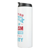 Fisherman Funny Sarcasm Novelty Humor Gift Thermosbeker (Geroteerd rechts)