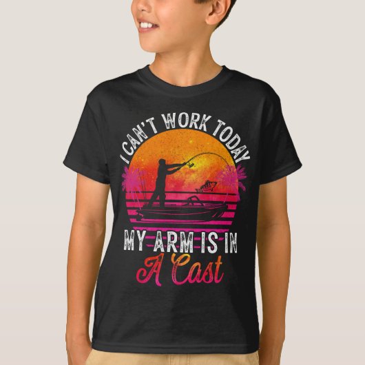 Fisherman Funny Vist T-shirt (Voorkant)
