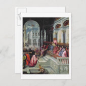 Fisherman geeft de Ring aan de Doge of Venice Briefkaart (Voorkant / Achterkant)