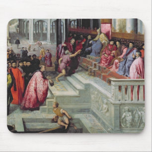 Fisherman geeft de Ring aan de Doge of Venice Muismat