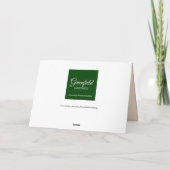 Fisherman House Norway New Home We hebben verhuisd Aankondiging (Achterkant)