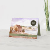 Fisherman House Norway New Home We hebben verhuisd Aankondiging (Voorkant)