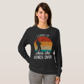 Fisherman I vind het geweldig als ze meer dan Vist T-shirt (Voorkant volledig)