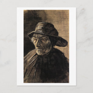Fisherman met Sou'wester, Vincent van Gogh Briefkaart
