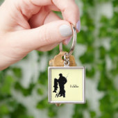 Fisherman Monogram Sports Sleutelhanger (Hand)