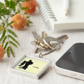 Fisherman Monogram Sports Sleutelhanger (Zijkant)